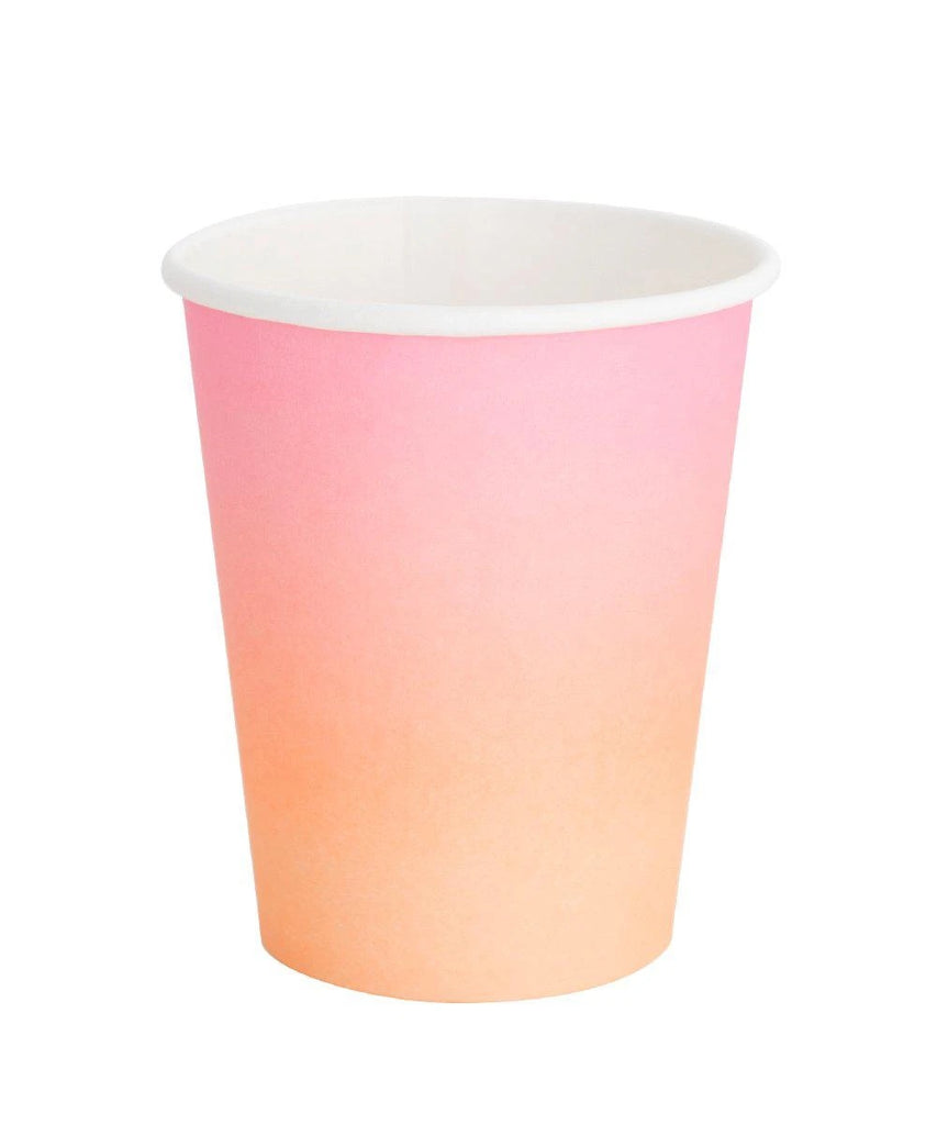 Oh Happy Day Ombre Cups-  Sunset