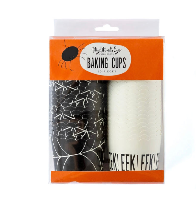 EEK Spider Web Baking/ Food Cups