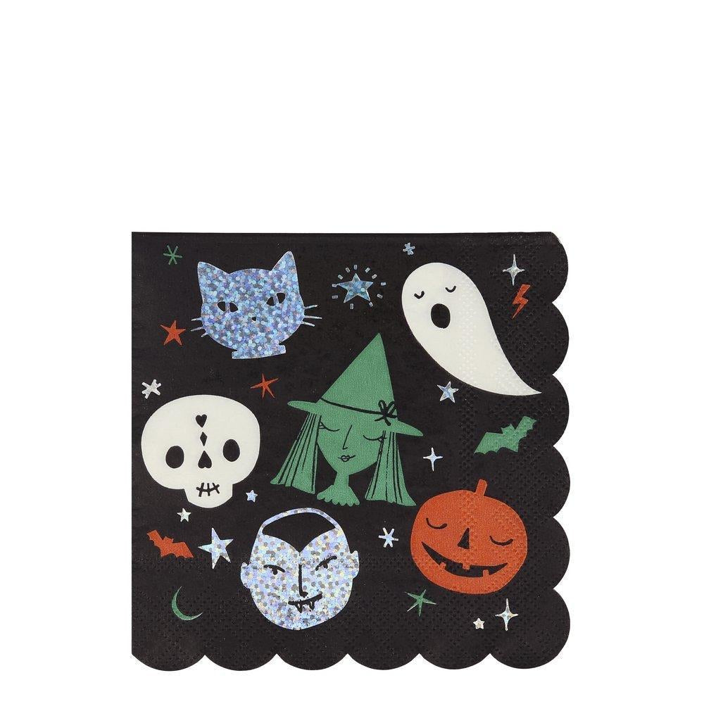 Halloween Motif Large Napkins