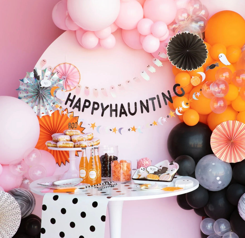 Happy Haunting Party Fans
