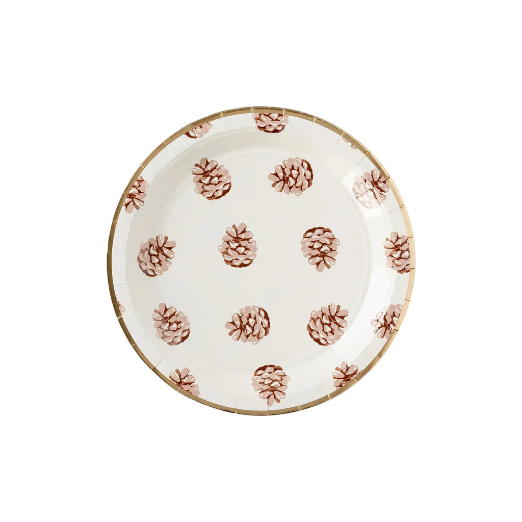 Harvest Pine Cone Plate