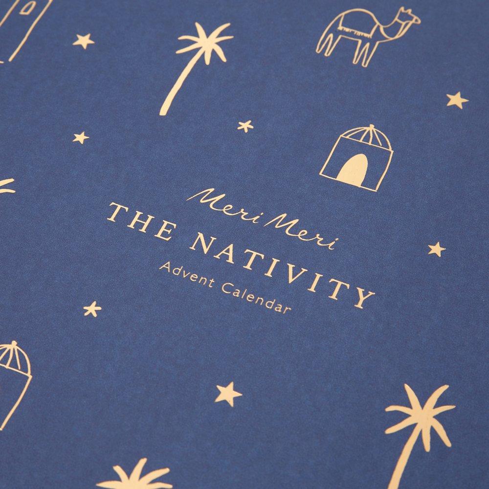 Nativity Paper Advent Calendar