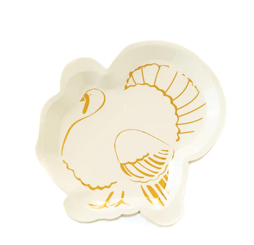 Gold Turkey Plate