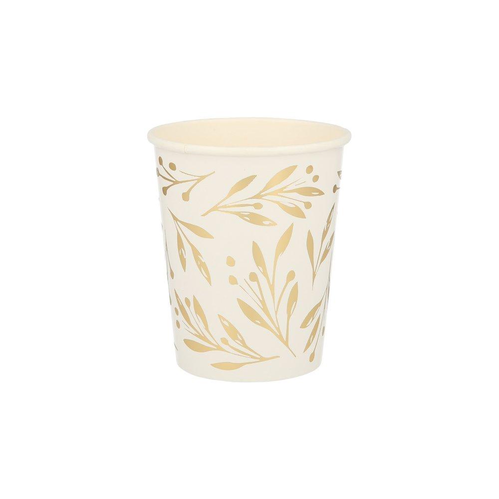 Gold Leaf Cups