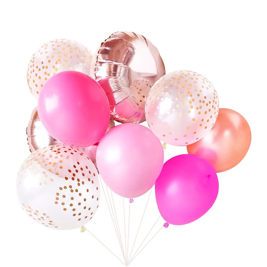 Pink Party Balloon Bouquet