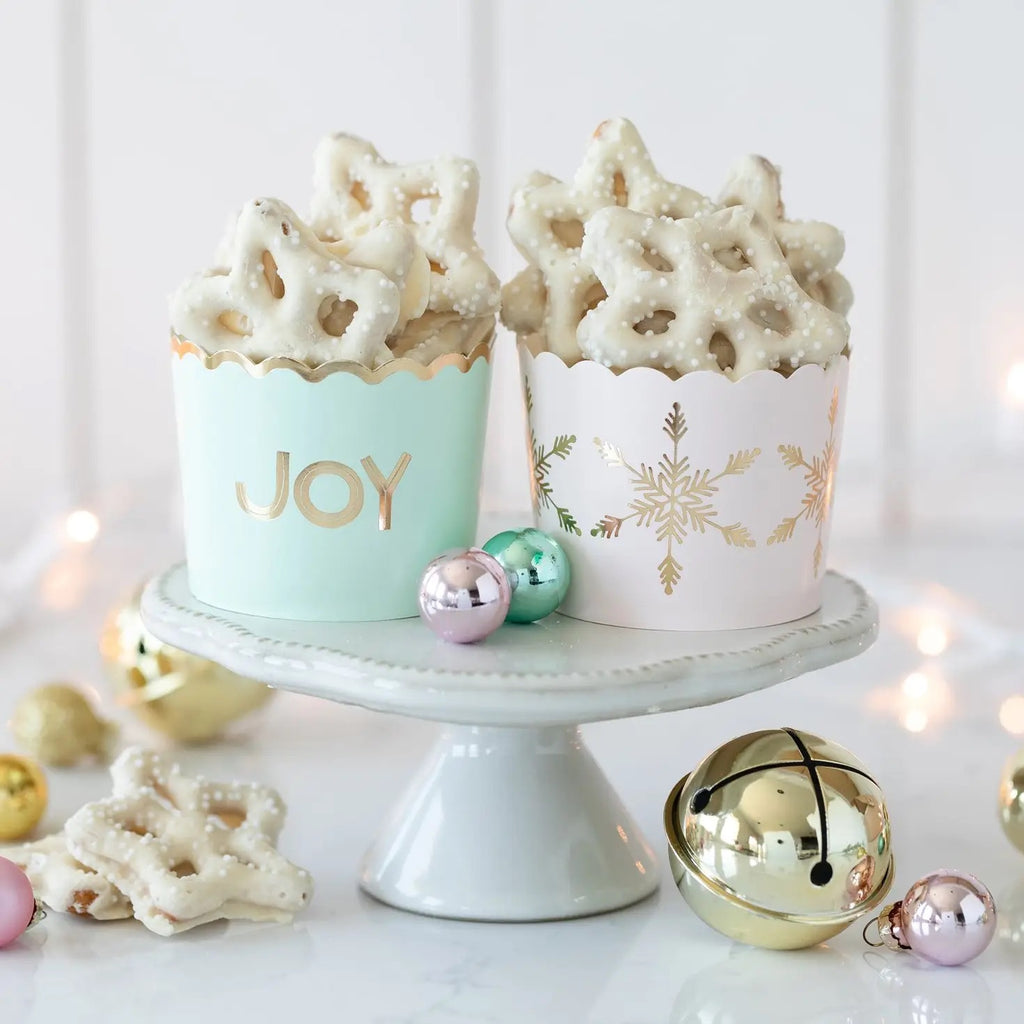 Pink/ Mint Glam Joy Baking Cups