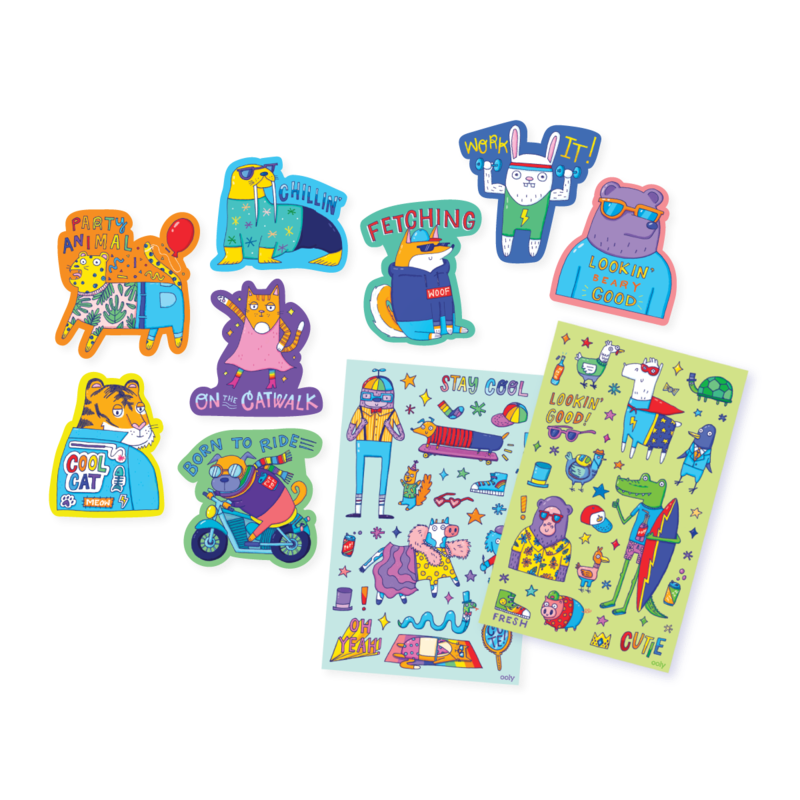 Dressed to Impress Scented Stickers