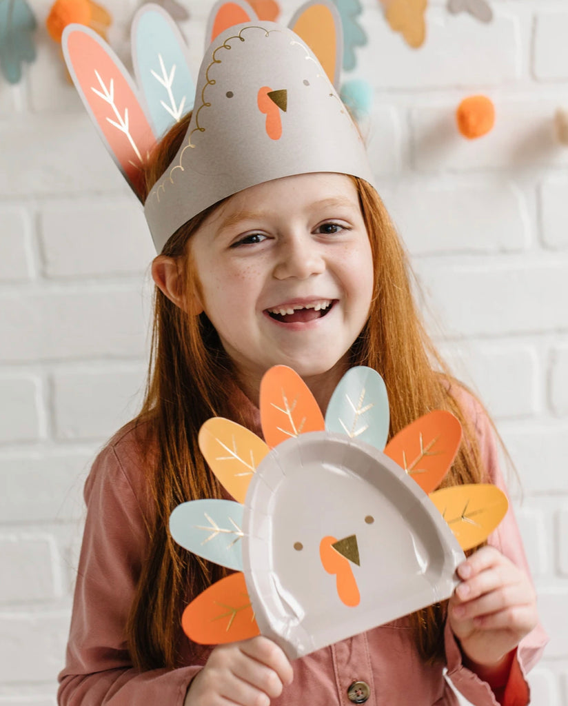 Harvest Turkey Shaped Plate