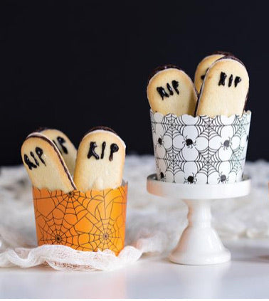 Spider Web Baking Cups