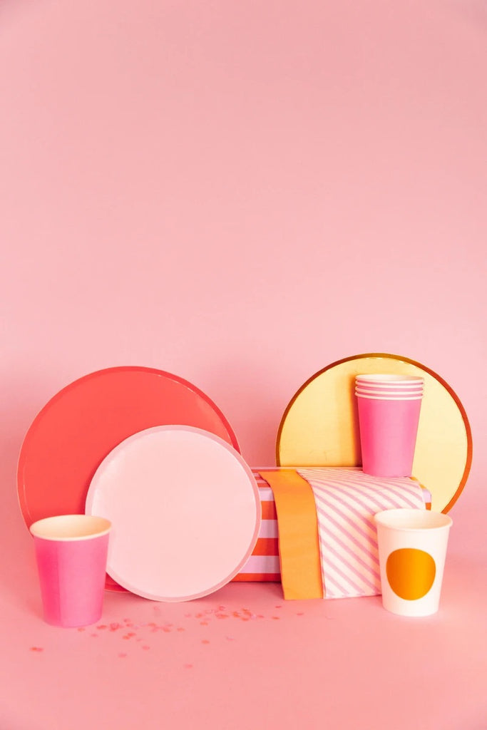 Oh Happy Day Plates Small- Blush