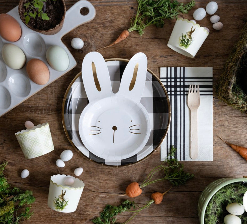 Bunny Paper Plates