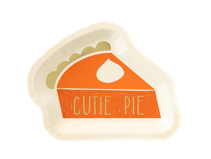 Harvest Pie Shaped Plate Set