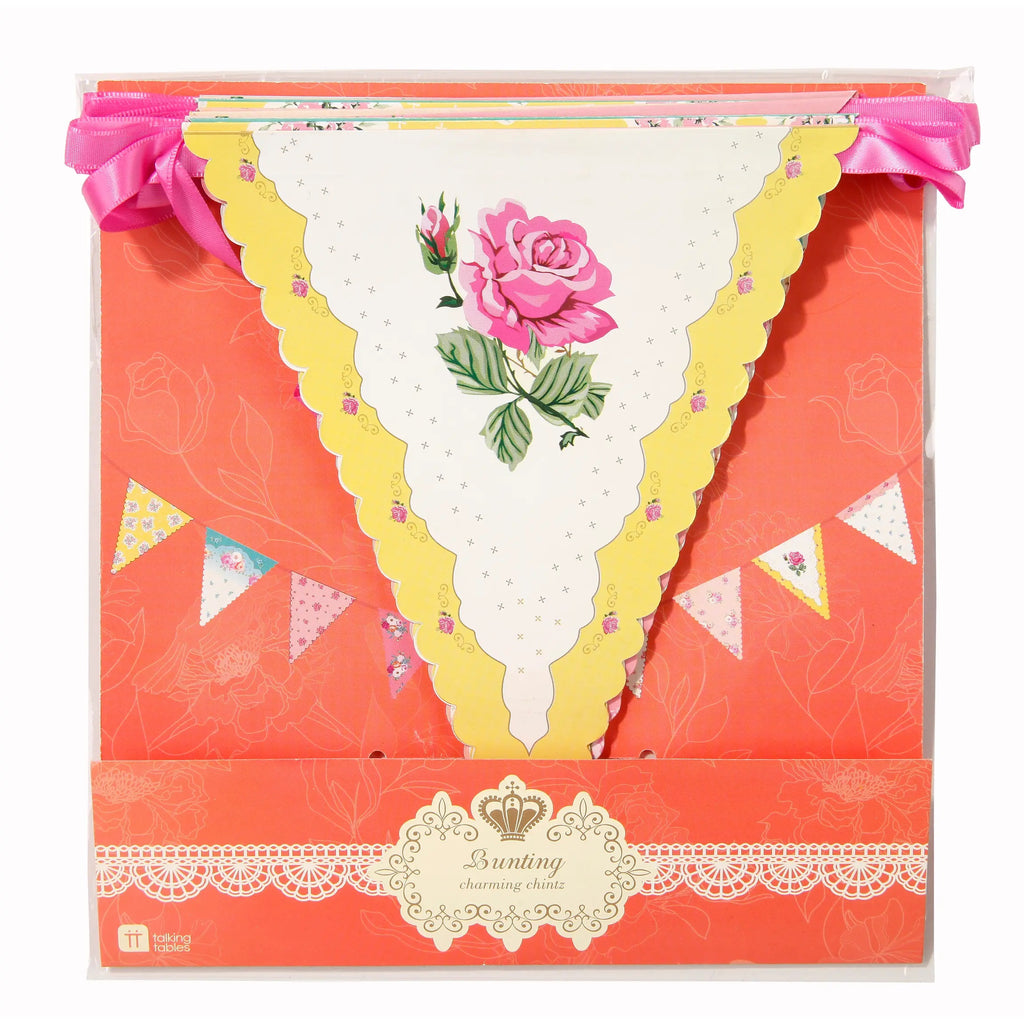 Truly Scrumptious Floral Bunting