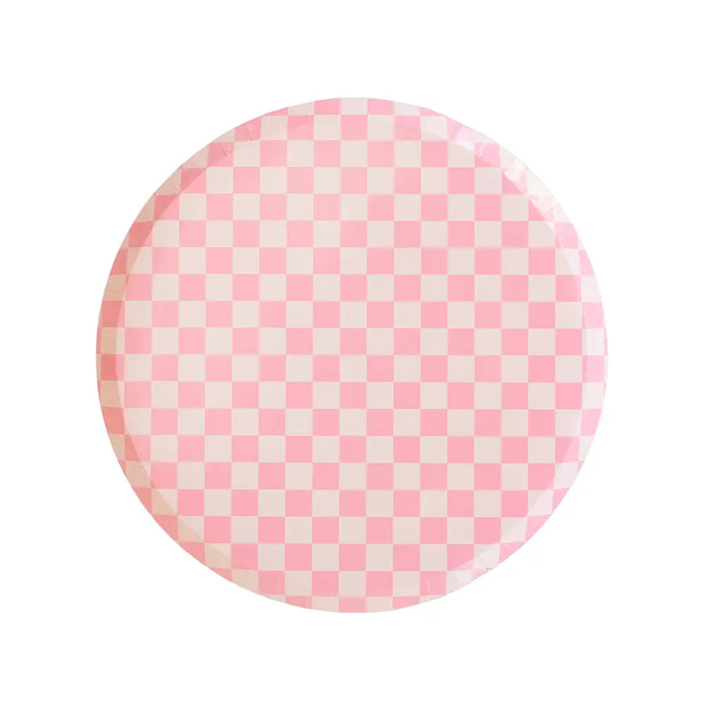 Check It! Tickle Me Pink Dessert Plate