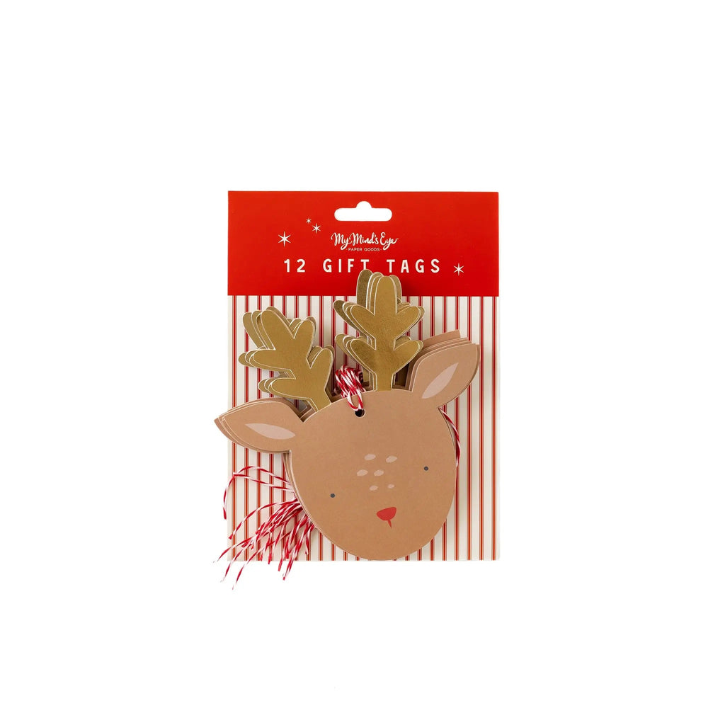 Rudolph Oversized Gift Tags
